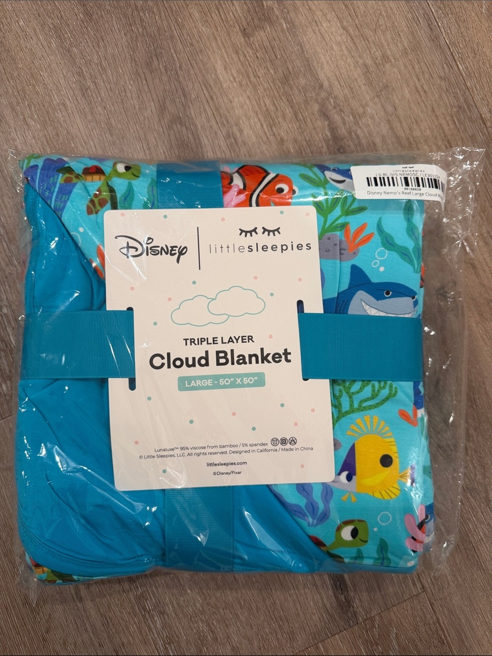 Little Sleepies Nemo & Friends Cloud Blanket